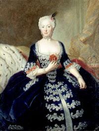 antoine pesne Portrait of Elisabeth Christine von Braunschweig-Bevern oil painting picture